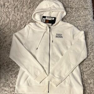 NWT Women’s Harley Davidson Willie G zip up sweatshirt. Size M